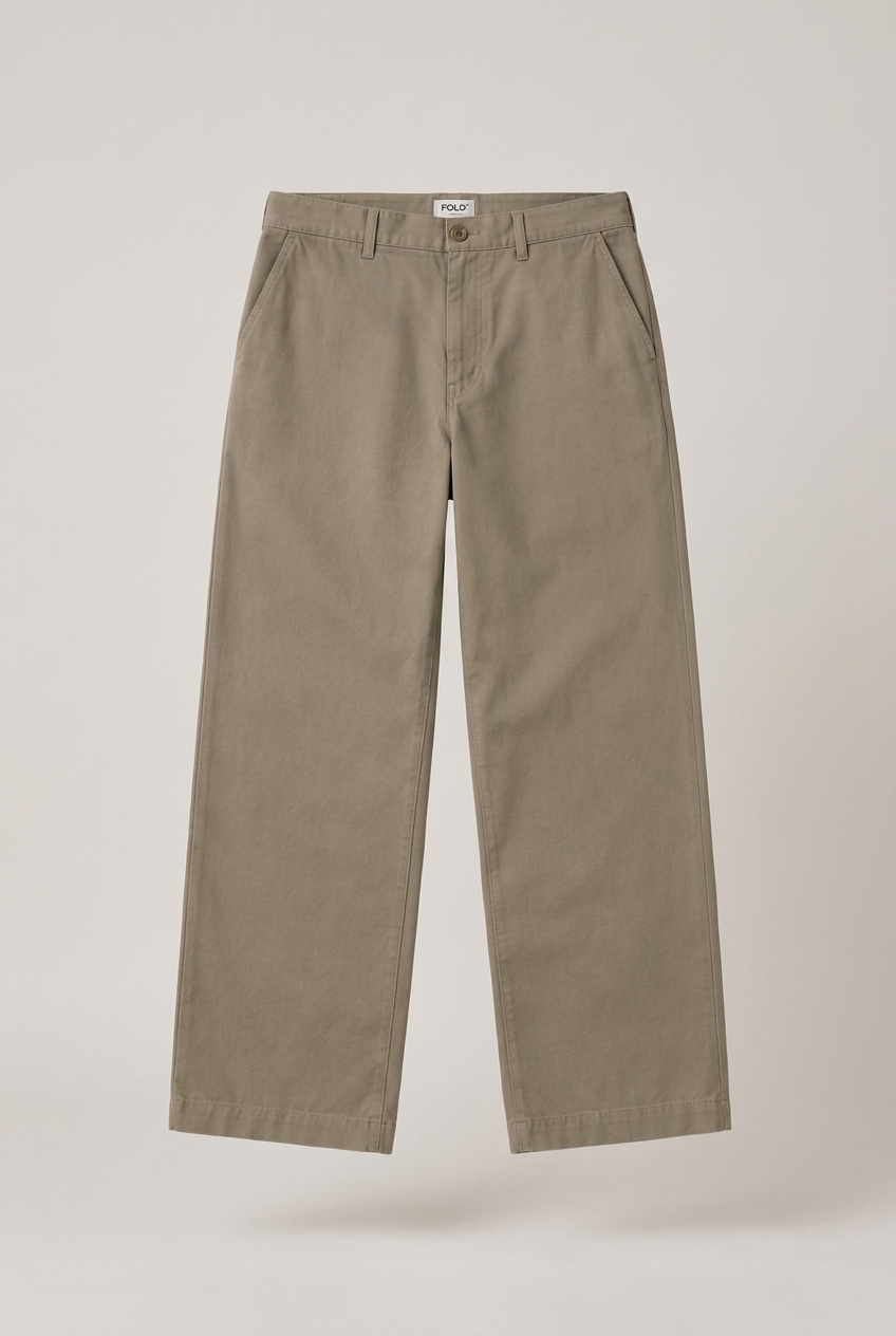 Straight Trouser in taupe