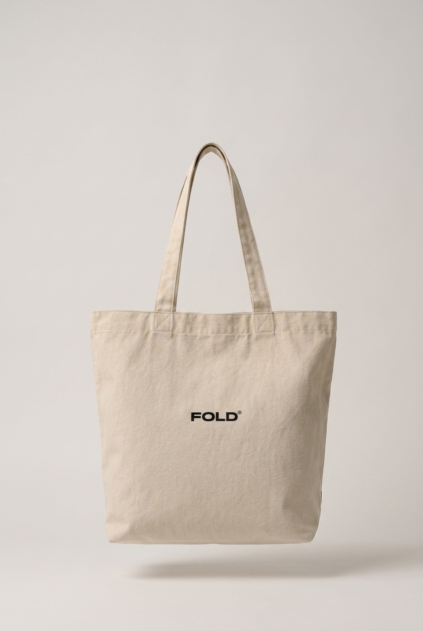 The One Tote in natural canvas